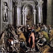 El Greco The Purification of the Temple oil painting